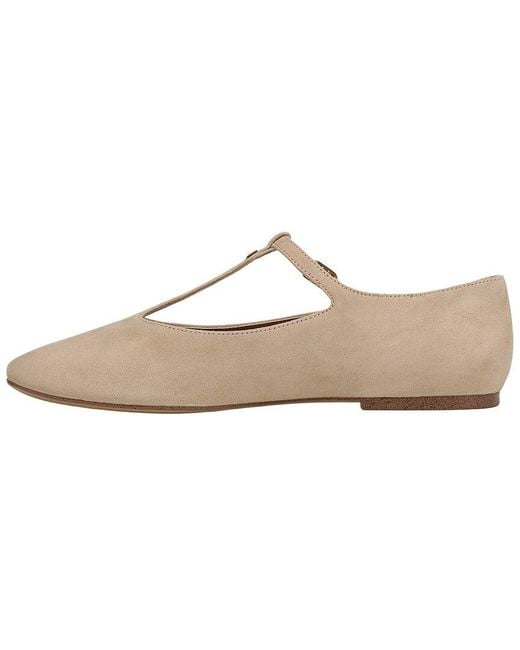 Franco Sarto White L-Marylee Suede Mary Jane