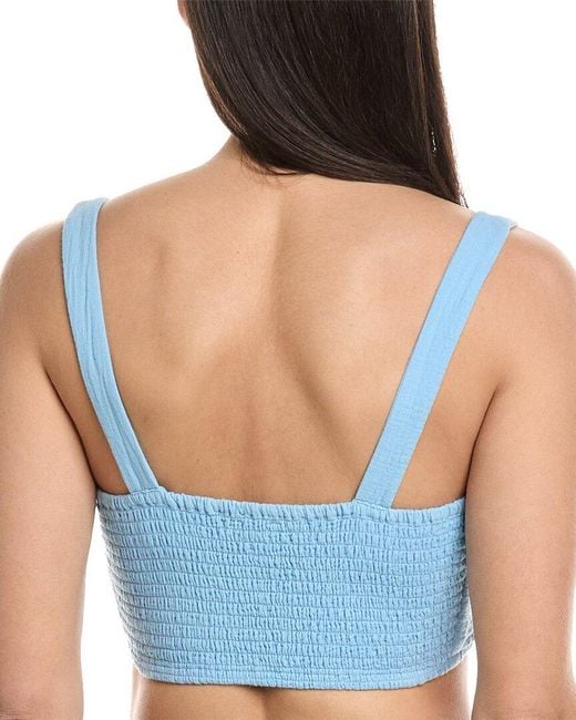 Echo Blue Supersoft Gauze Bra Top