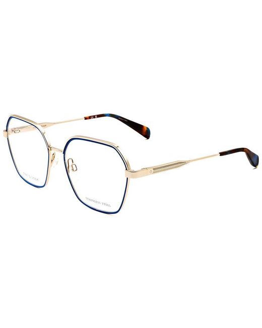 Rag & Bone Metallic 53Mm Optical Frames