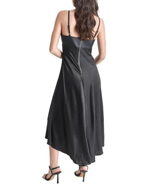 DKNY Black Satin Slip