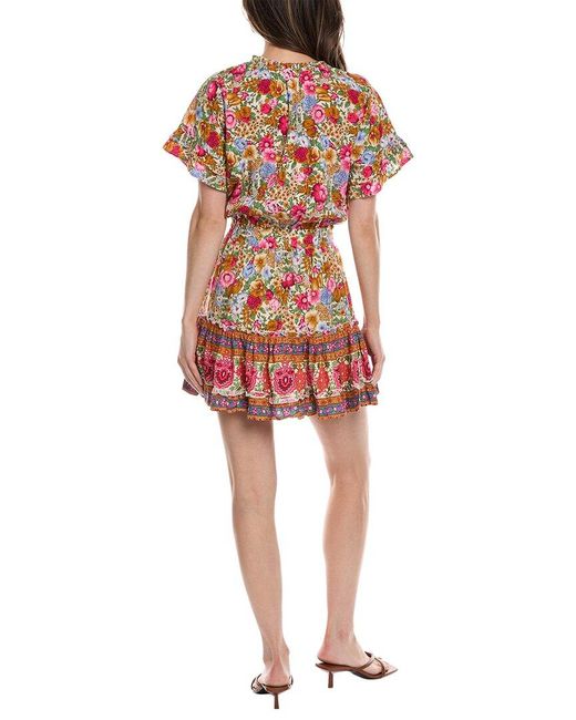 Walker & Wade Red Lily Dress