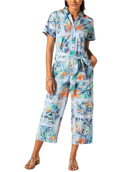 Tori Richard Blue Kit Jumpsuit