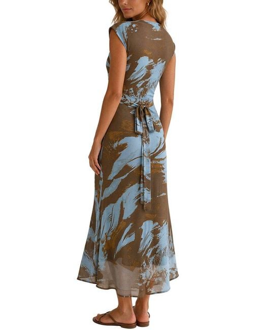 COLON DIANA Green Maxi Dress