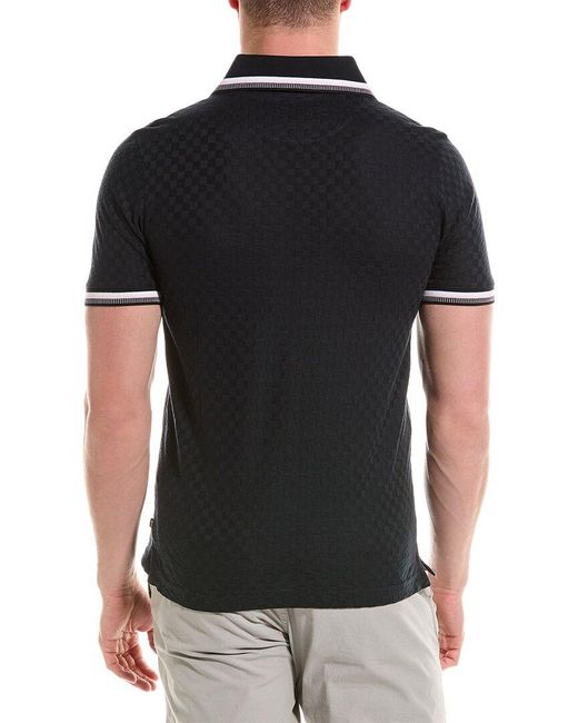 Ted Baker Black Palos Regular Polo Shirt for men