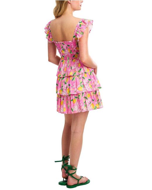 Roberta Roller Rabbit Red Lemon Blossom Romilly Dress