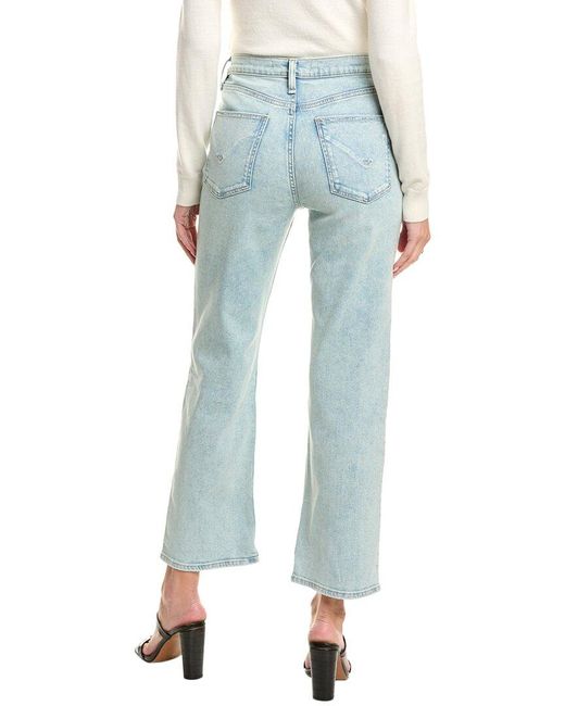 Hudson Blue Remi High-rise Straight Ankle Pant