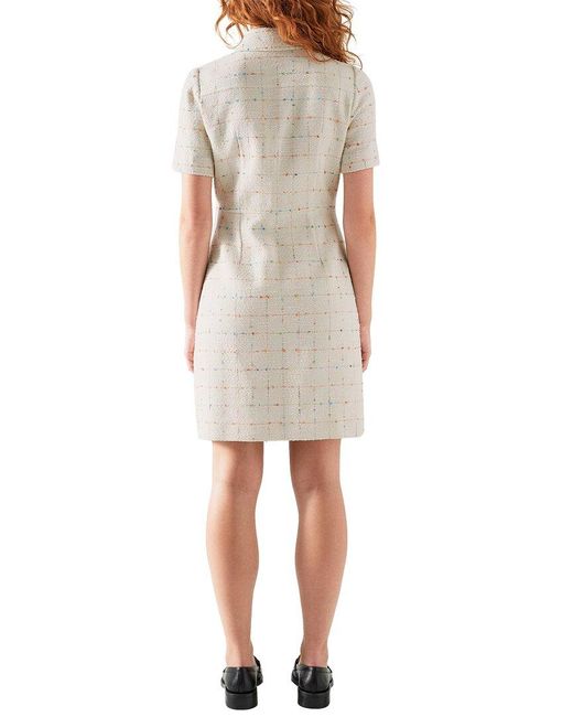 L.K.Bennett Natural Bellmer Dress