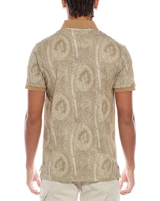 Etro Natural Polo Shirt for men