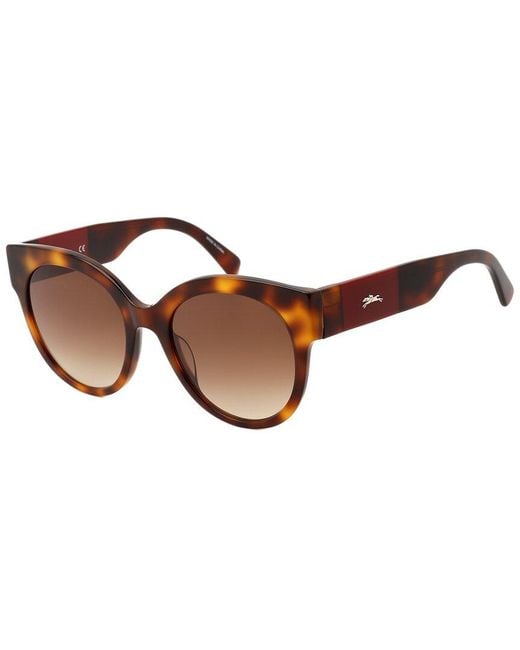 Longchamp Brown Lo673S 53Mm Sunglasses