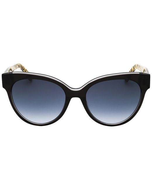 Kate Spade Blue Aubriella/G/S 55Mm Sunglasses