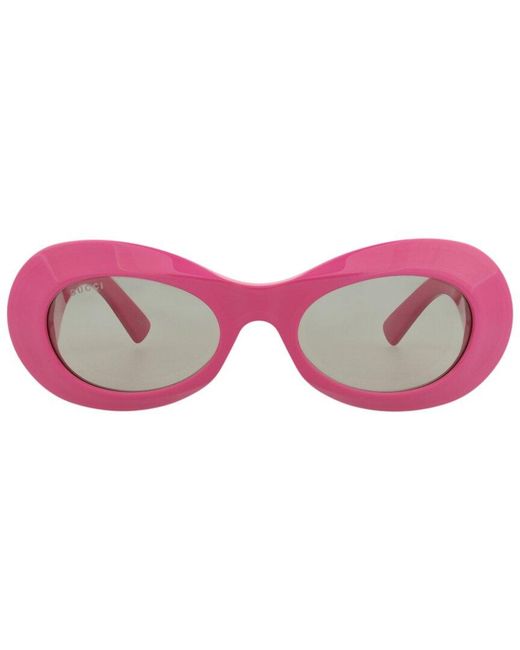 Gucci Pink 51Mm Sunglasses
