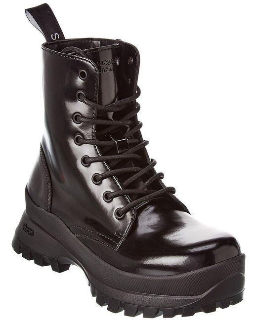 Stella McCartney Black Trace Logo Boot