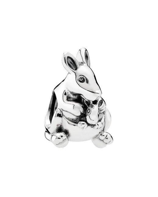 Pandora White Kangaroo Charm