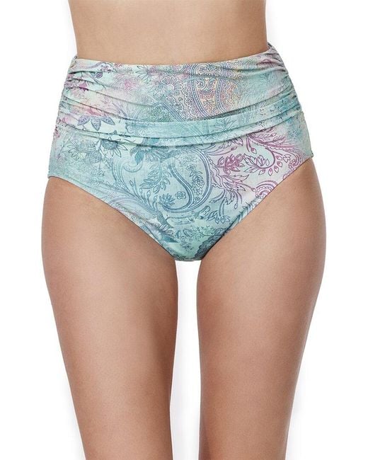 Gottex Blue High Waist Bottom