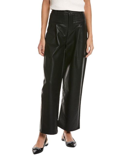 Seraphin Black Pleated Pant