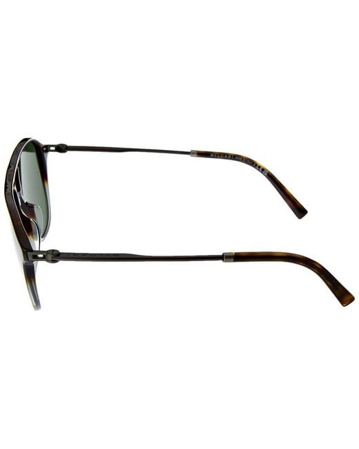 BVLGARI Green Bv7038f 57mm Sunglasses for men