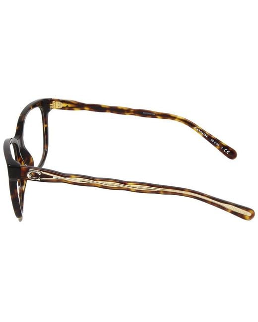 COACH Brown Hc6186 53Mm Optical Frames