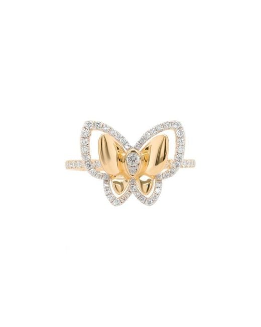 Diana M White Fine Jewelry 14k 0.40 Ct. Tw. Diamond Half-eternity Ring
