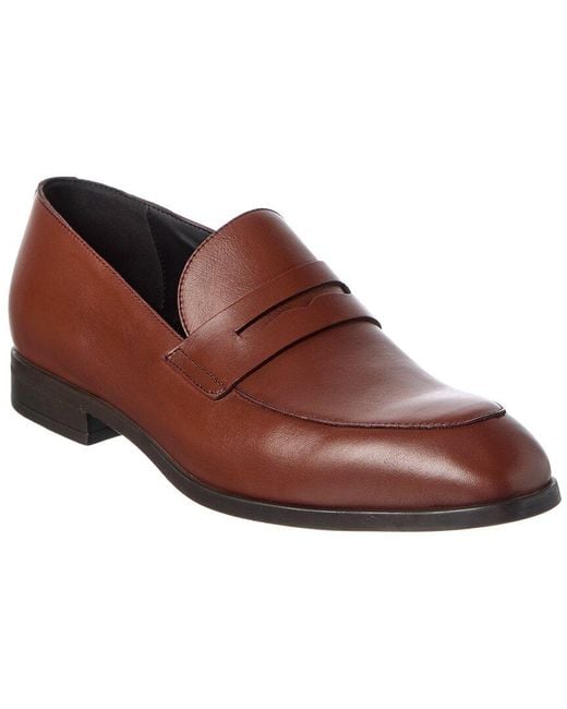 Bally Brown Odaly Leather Loafer for men