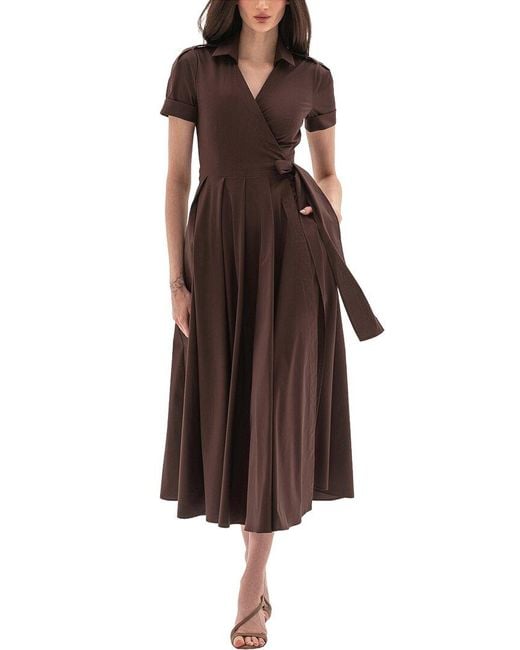 BGL Brown Shirt Dress