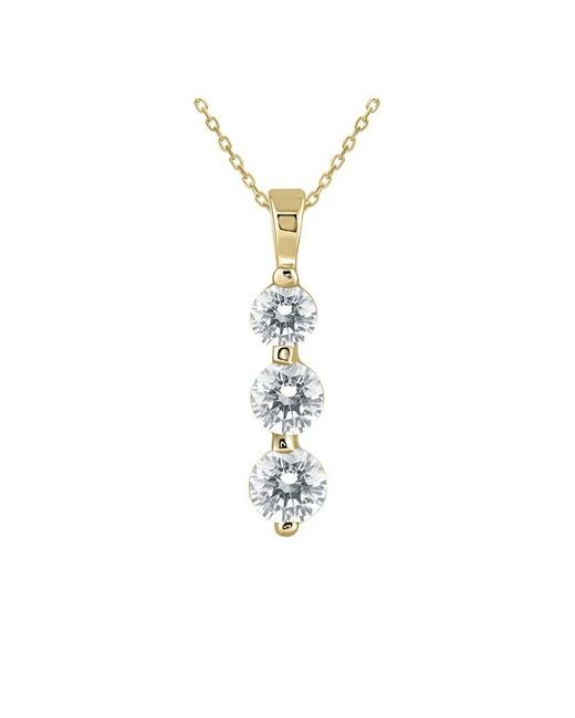 Diamond Select Cuts White 14K 0.96 Ct. Tw. Diamond Necklace