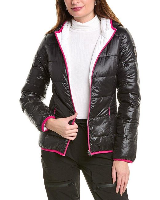 SKEA Prima Reversible Jacket in Black Lyst UK