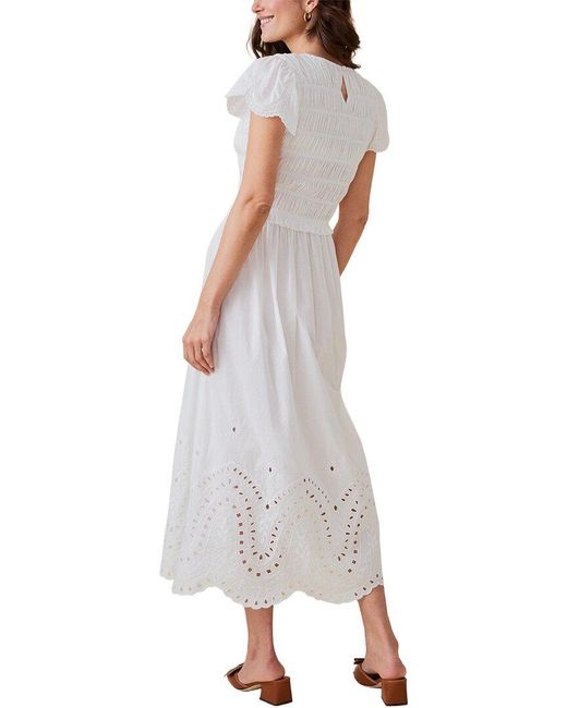 J.McLaughlin White Somerset Dress
