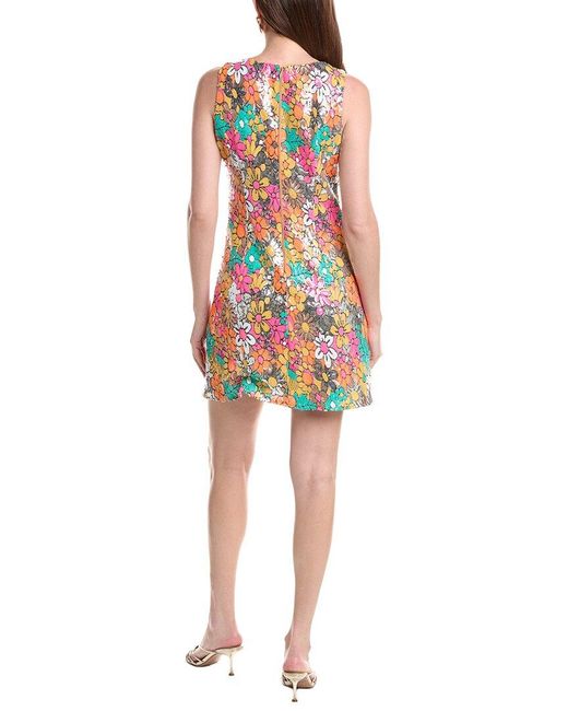 FLORA BEA NYC Red Ellis Mini Dress