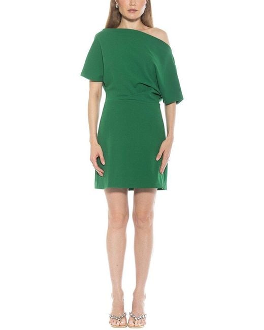 Alexia Admor Green Suri Sheath Dress