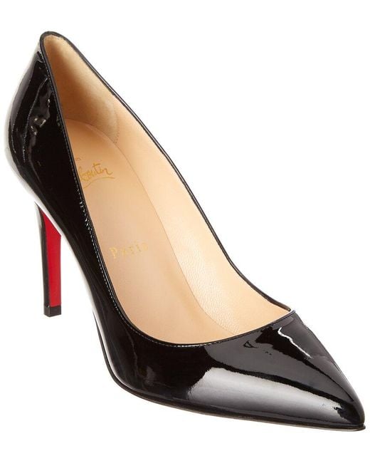 Christian Louboutin Black Pigalle 85 Patent Pump