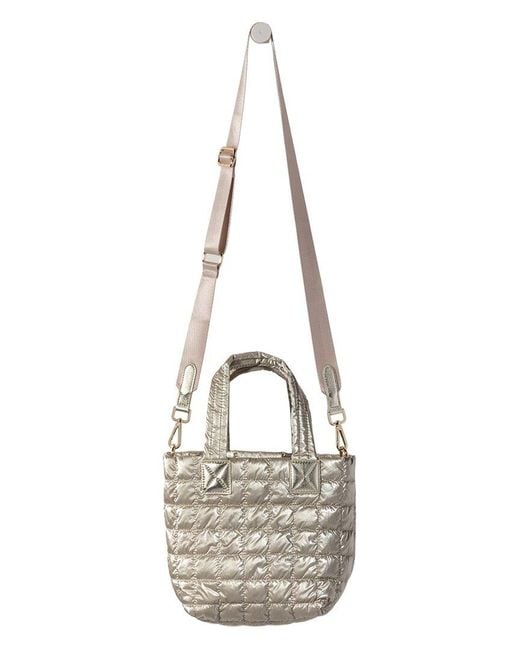 Shiraleah Natural Logan Mini Tote Crossbody