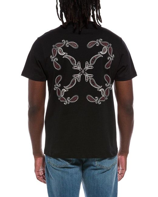 Off-White c/o Virgil Abloh Black Off- T-Shirt for men