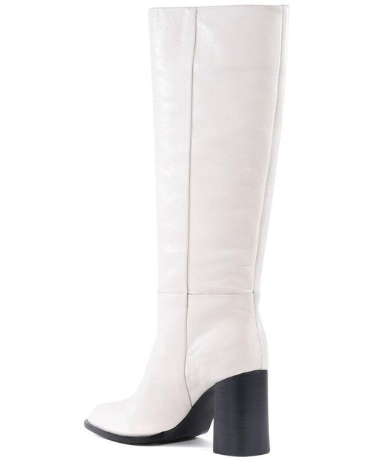 Seychelles White Push To Start Leather Boot