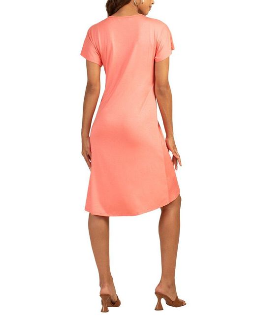 Trina Turk Pink Gem Midi Dress