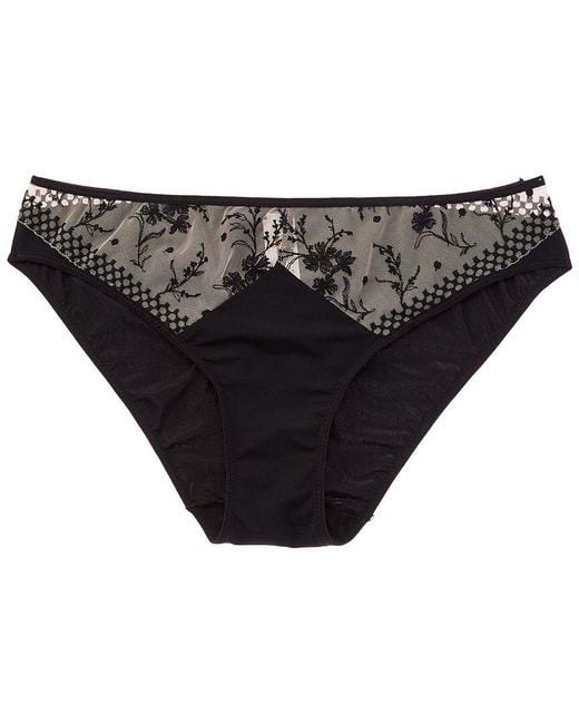 Passionata Black Suzy Lace Brief