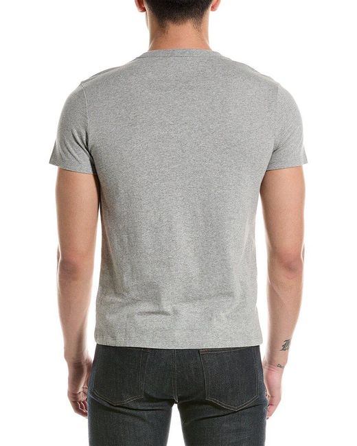 Maison Kitsuné Gray Classic T-shirt for men
