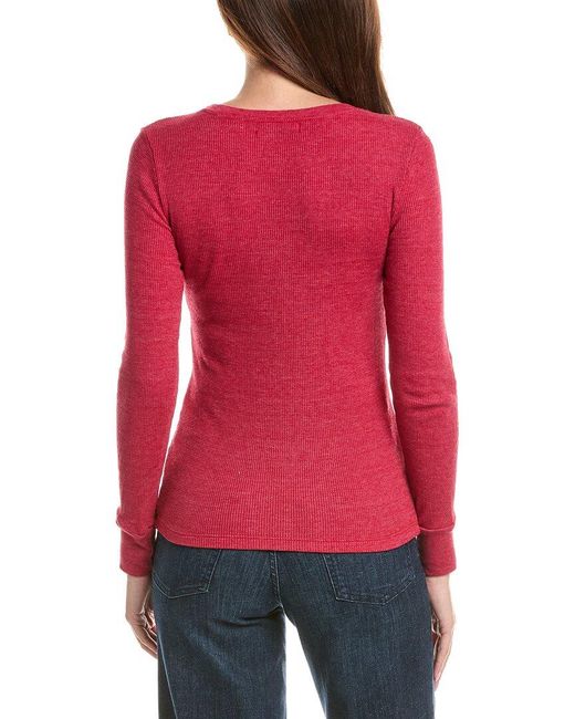 Michael Stars Red Juliet Top