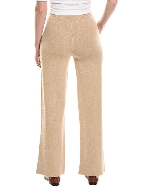 3.1 Phillip Lim Natural Wool- & Cashmere-Blend Wide Leg Pj Trouser