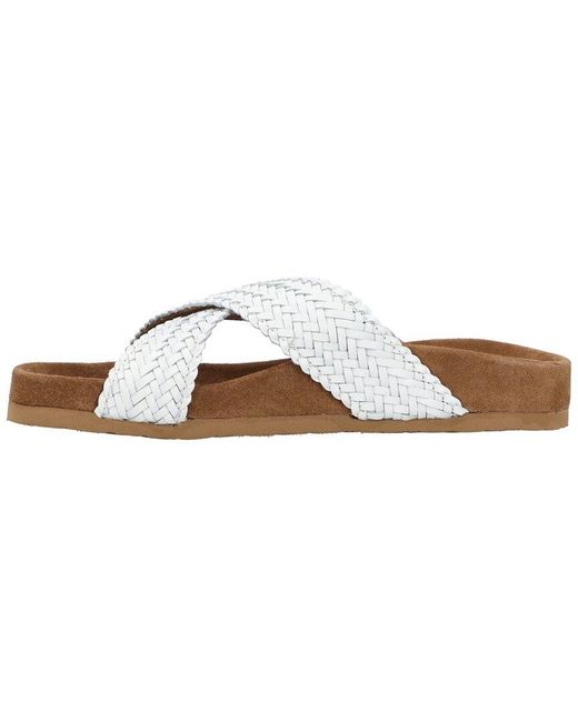 Dragon Diffusion Brown Leather Sandal