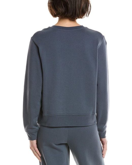 Vince Blue Pullover Sweatshirt