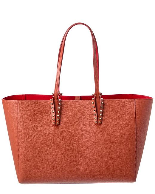 Christian Louboutin Red Cabata Small Leather Tote