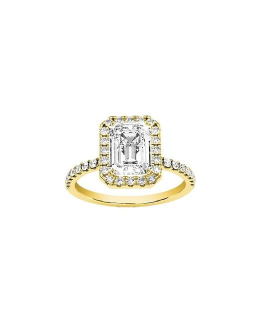 Amairah White 14K 2.00 Ct. Tw. Lab-Grown Diamond Engagement Ring
