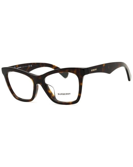 Burberry Black 52Mm Optical Frames