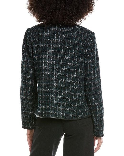 Rag & Bone Black Mira Tweed Jacket