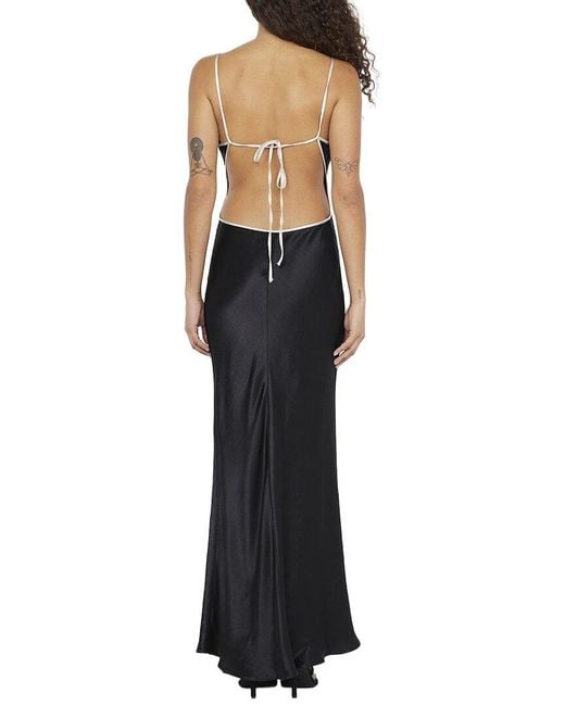 Bec & Bridge Blue Sol Tie Maxi Dress