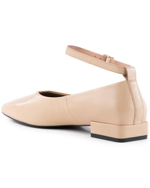 Seychelles White Pumpkin Leather Flat