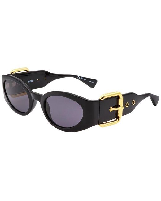 Moschino Black 53Mm Sunglasses