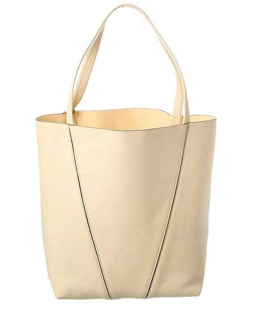 Chloé Natural Spin Leather Tote