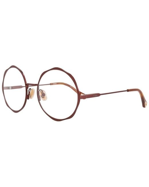 Chloé Metallic Ch0185O 56Mm Optical Frames