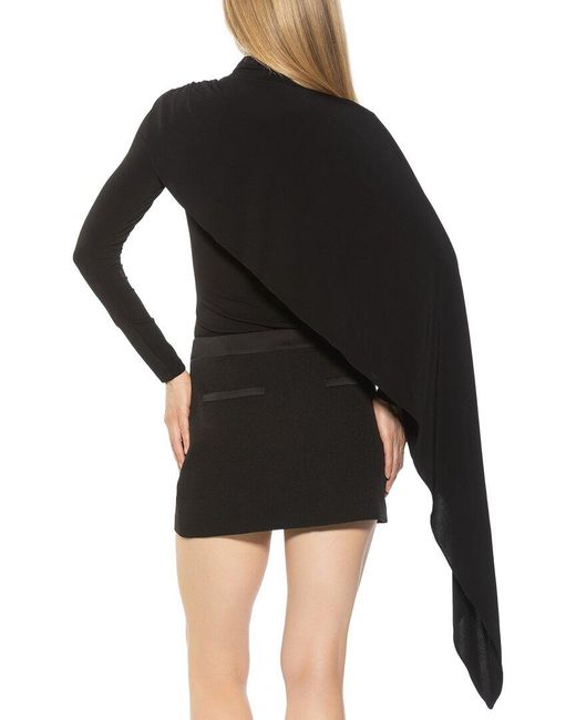 Alexia Admor Black Ivo Top